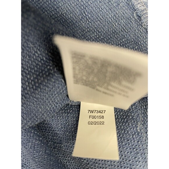 NWT Lucky Brand Patch Batwing Crop Print Hoodie Size Large - Picture 12 of 14